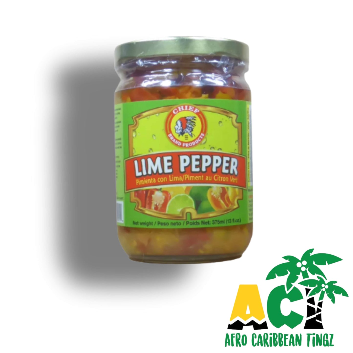 Chief Lime Pepper 375g