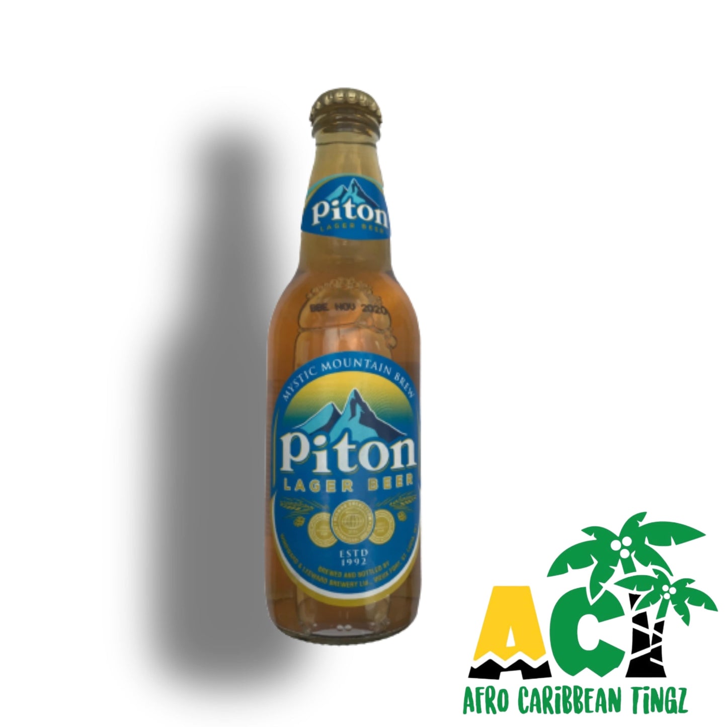 Piton Lager Beer (St Lucia) 275ml