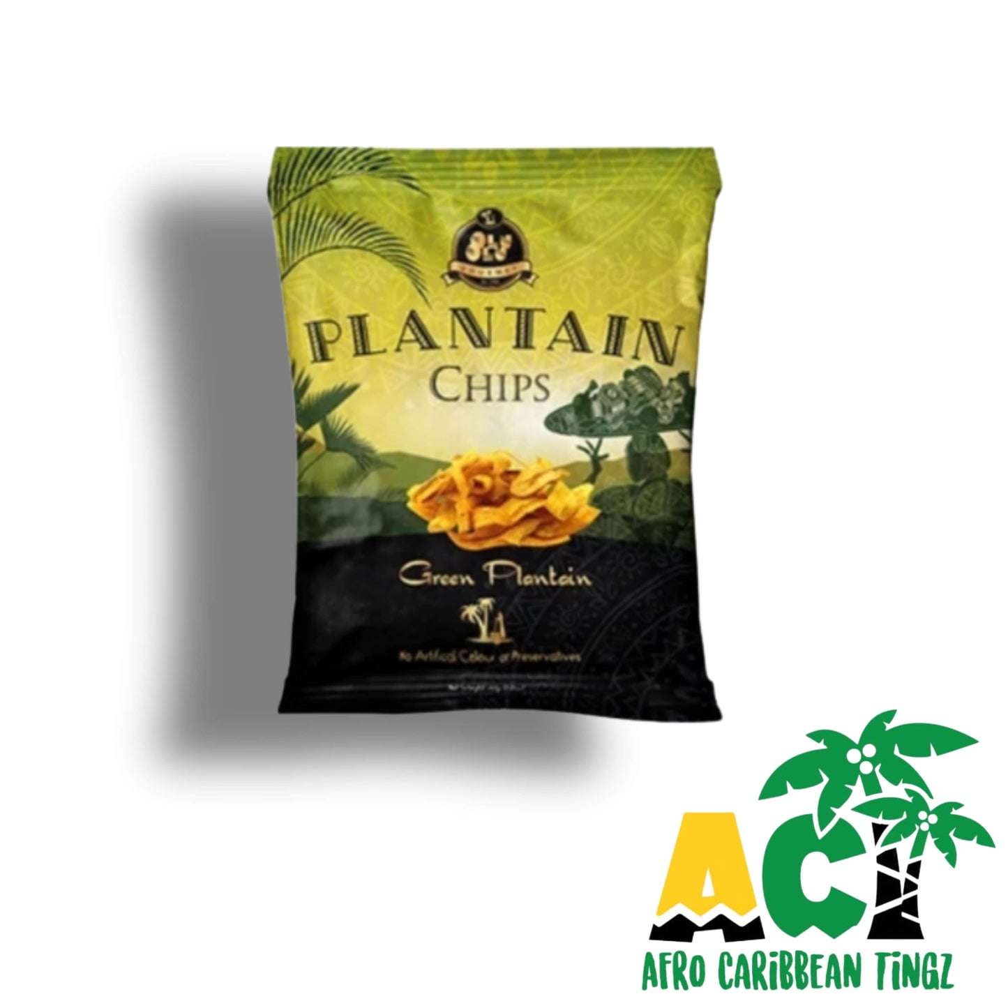 Olu Olu  Green Plantain Chips 60g