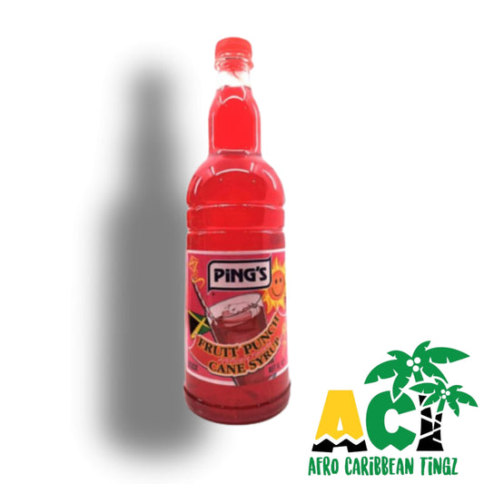 Pings Jamaica Fruit Punch Syrup 1 Litre