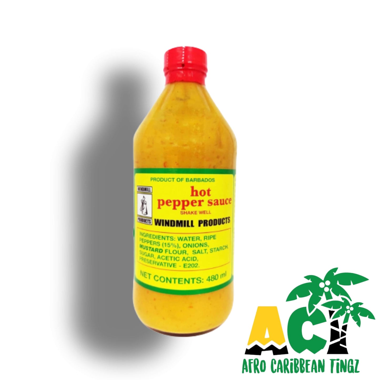 Windmill Hot Pepper Sauce 480ml