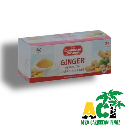 Caribbean Dreams Ginger Tea 24's