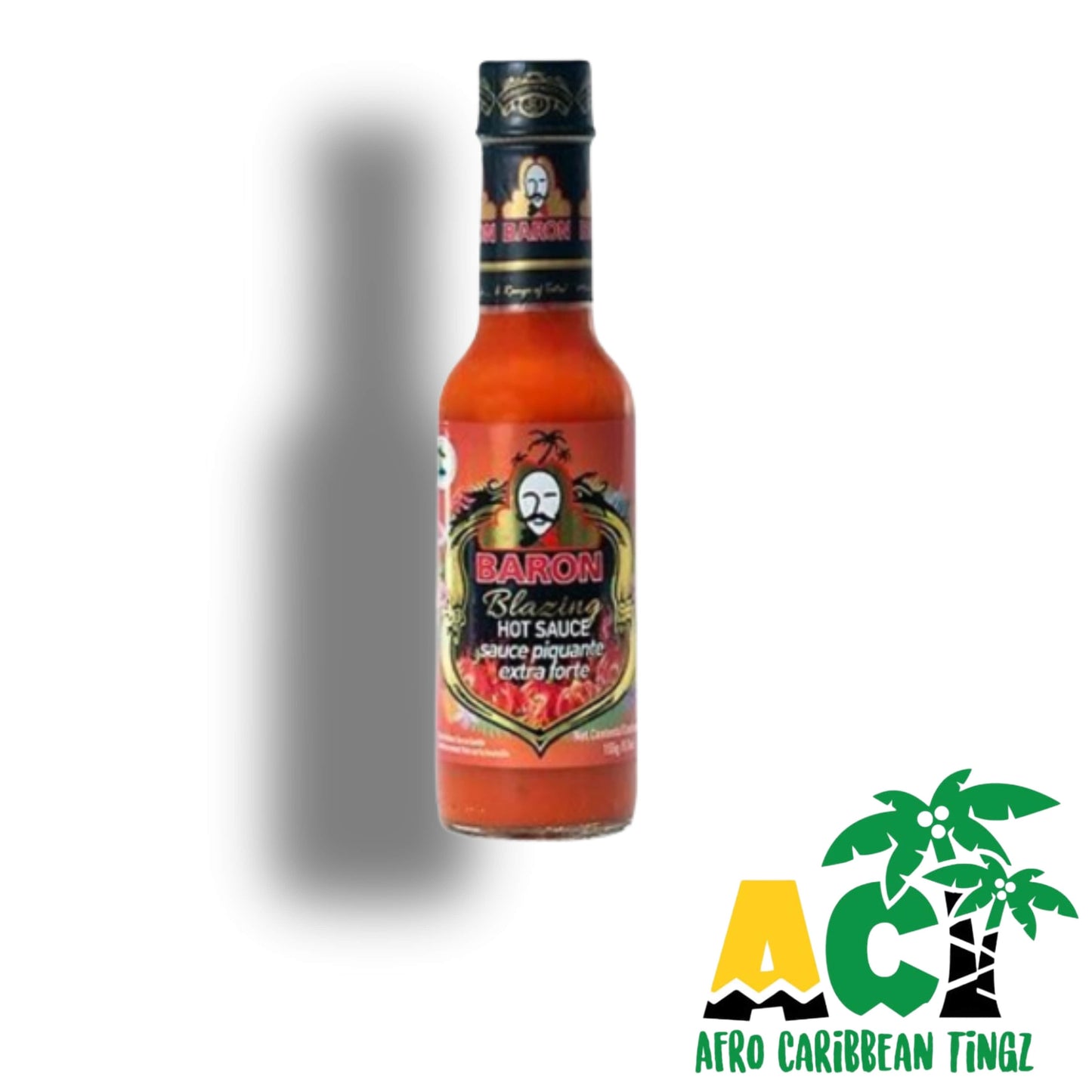 Baron Blazing Hot Sauce 155g