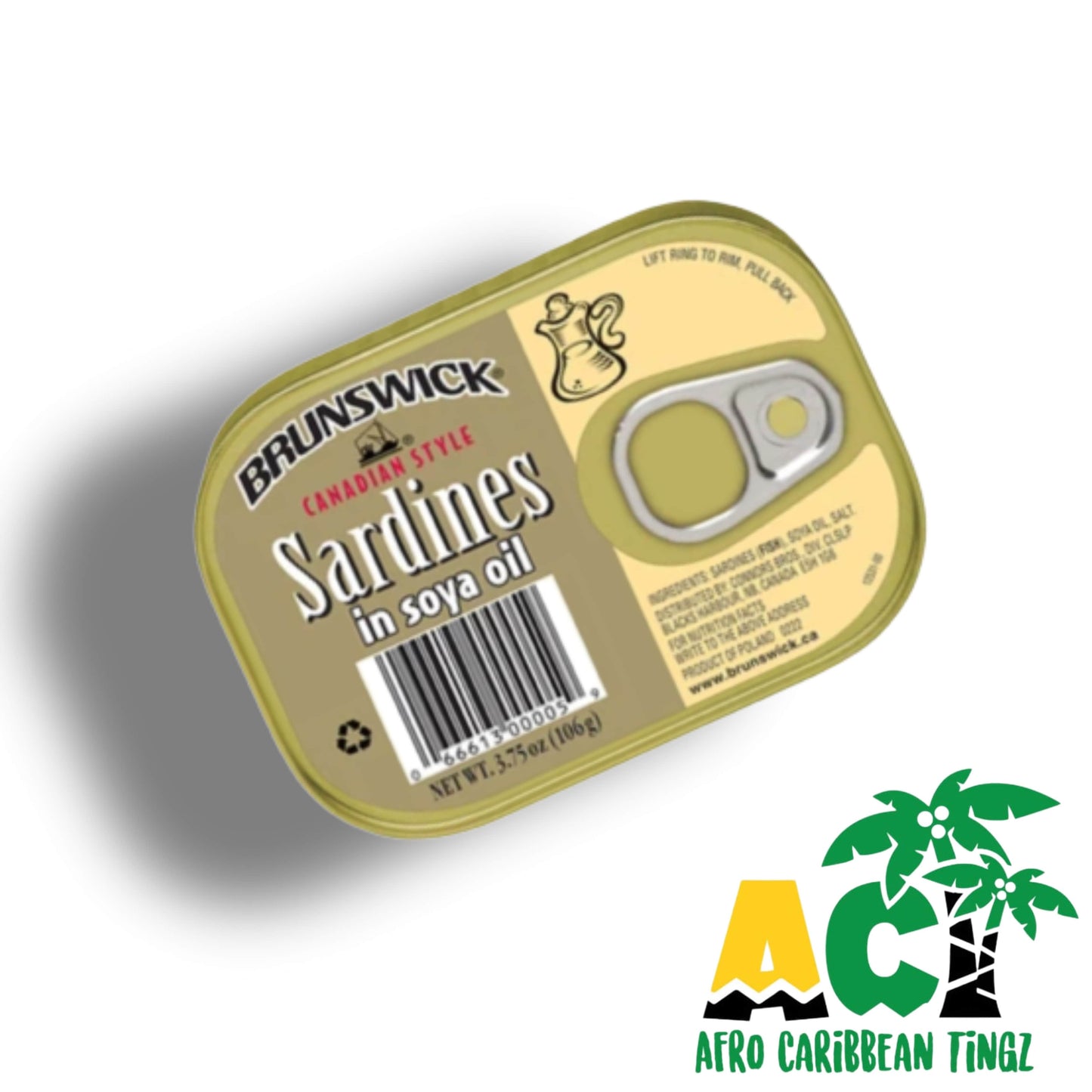 Brunswick Sardines in Soya Oil 106g