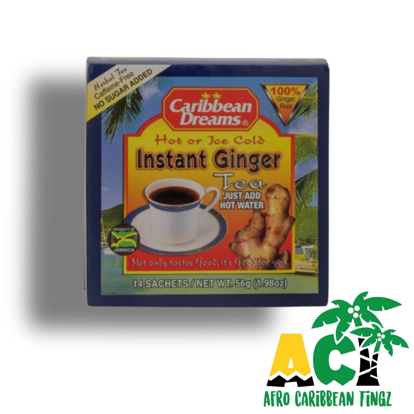 Caribbean Dreams Instant Ginger Tea 20's