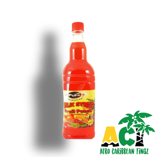 Pure Foods Bulk Fruit Punch Syrup 1 Litre