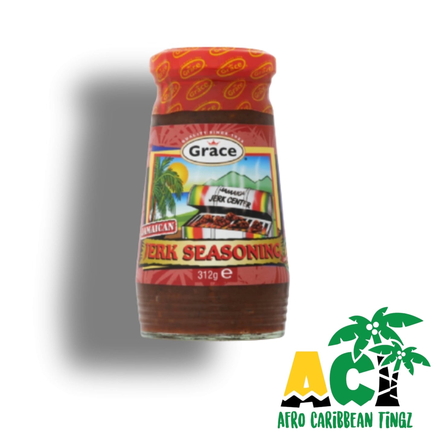 Grace Jerk Seasoning Hot & Spicy 312g