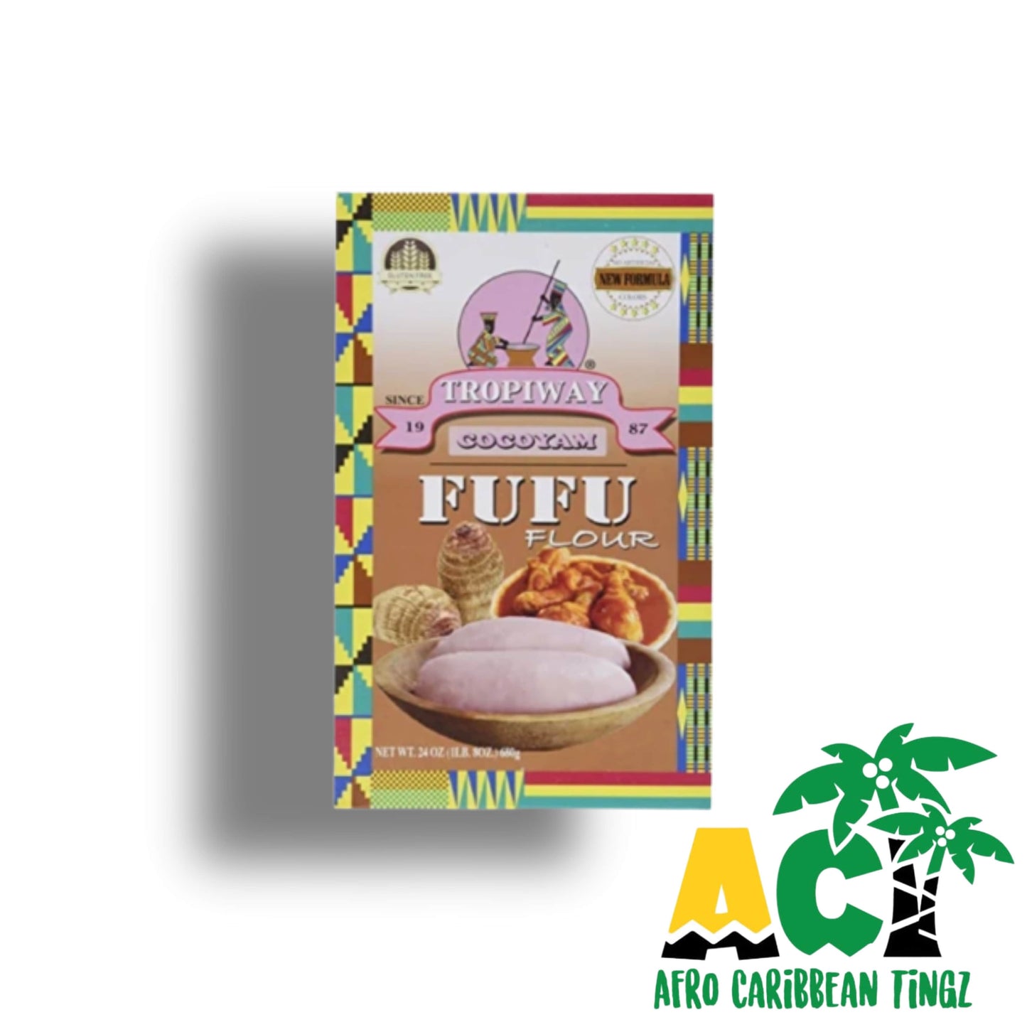 Tropiway Cocoyam Fufu Flour 680g