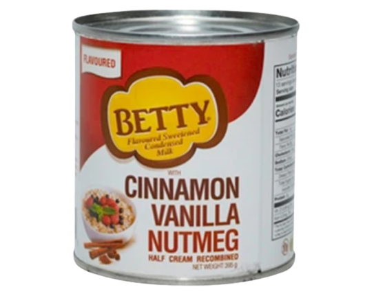 Betty Cinnamon Vanilla Nutmeg Condensed Milk 397g