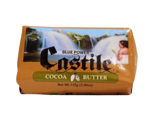 Blue Power Castile Cocoa Butter 110g