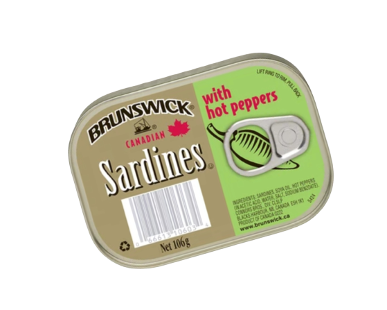 Brunswick Sardines with Hot Peppers106g