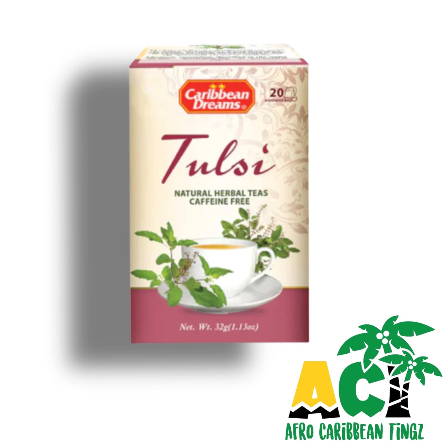 Caribbean Dreams Tulsi Tea 20's