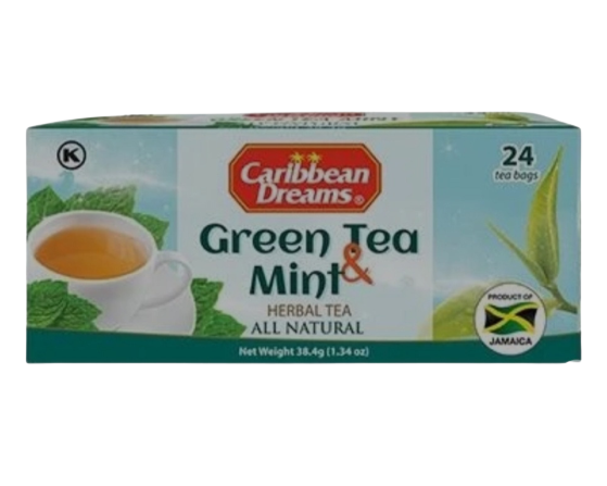 Caribbean Dreams Green Tea & Mint Tea 24's