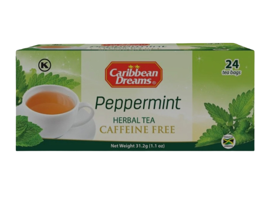 Caribbean Dreams Peppermint Tea 24's