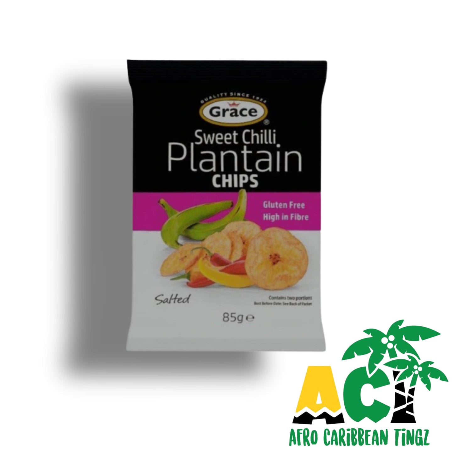 Grace Sweet Chilli Plantain Chips 85g