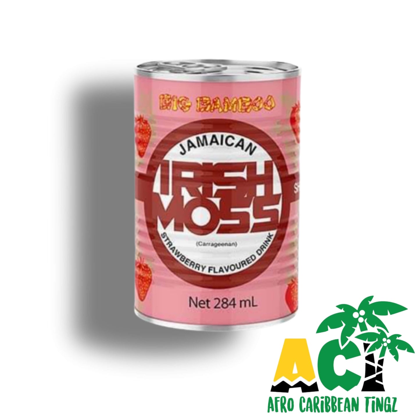 Big Bamboo Irish Moss Strawberry 284ml