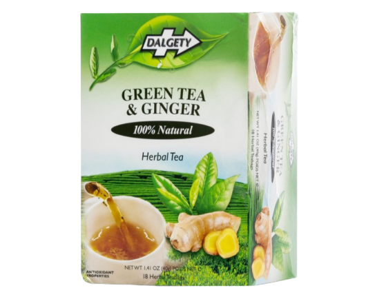 Dalgety Green Tea & Ginger Tea 40g