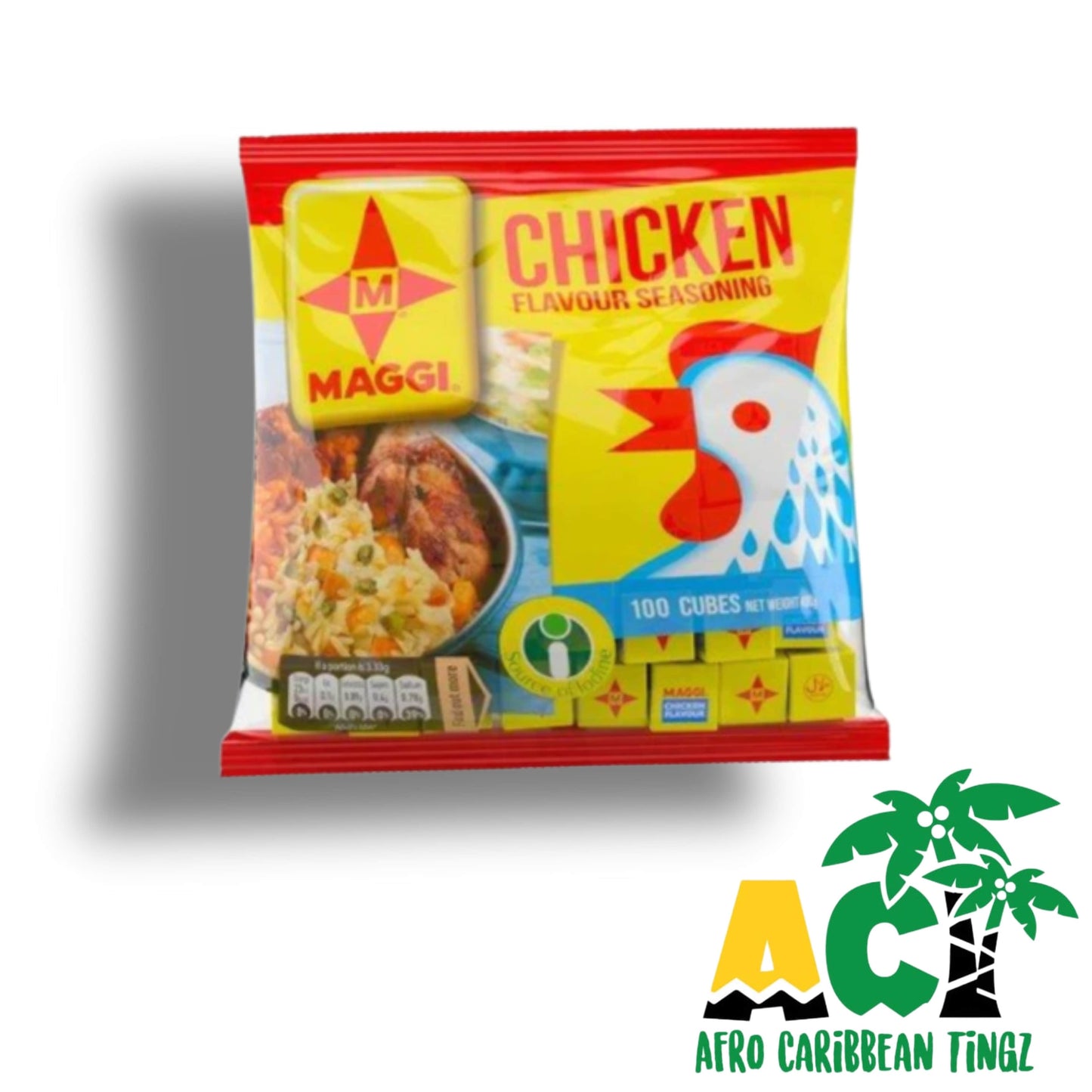 Maggi Nigerian Chicken Cubes 100's