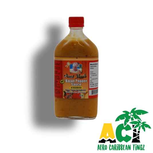 Aunt May's Bajan Pepper Sauce 340g