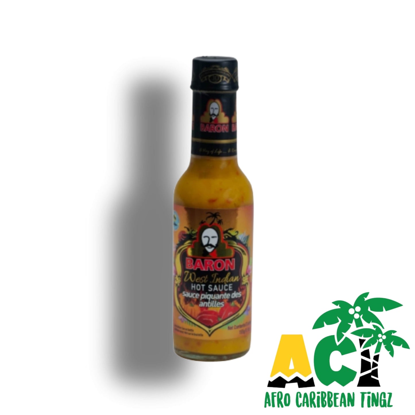 Baron West Indian Hot Sauce 155g