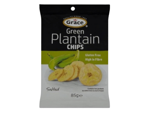 Grace Green Plantain Chips 85g