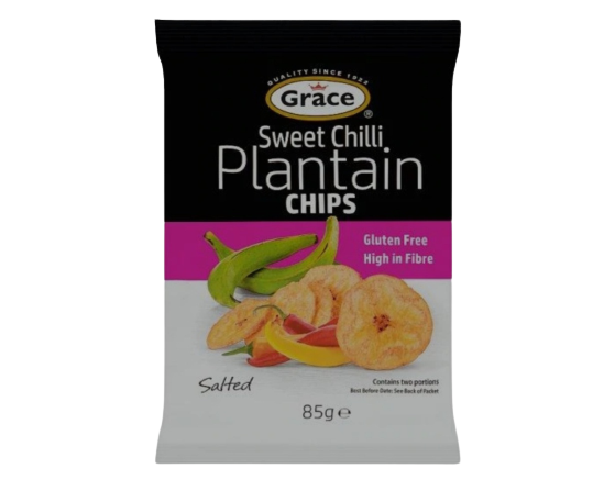 Grace Sweet Chilli Plantain Chips 85g