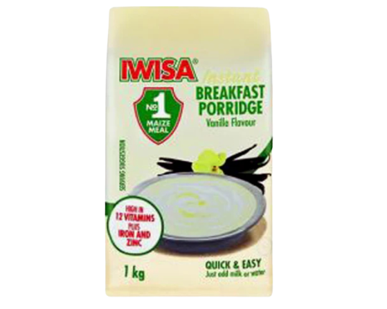 Iwisa Breakfast Porridge Vanilla 1kg