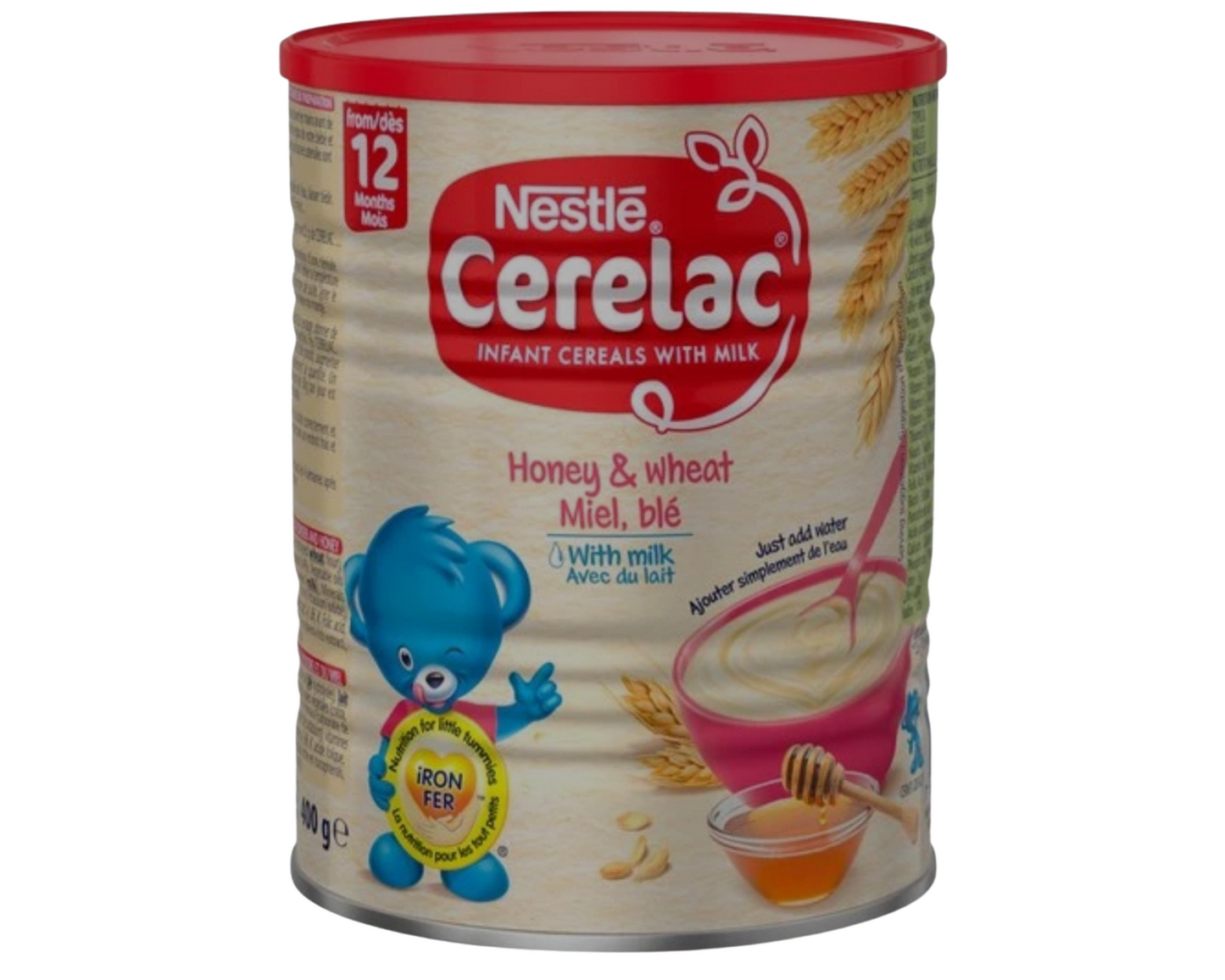 Nestle Cerelac Honey & Wheat 12+ 400g