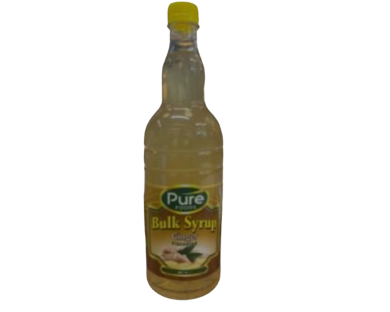 Pure Foods Bulk Ginger Syrup 1 Litre