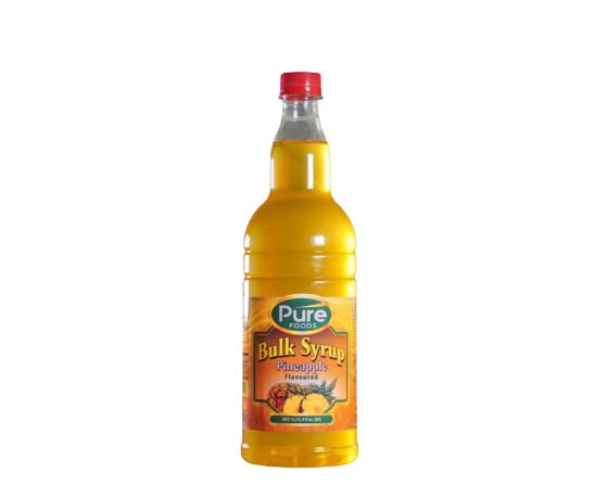 Pure Foods Bulk Pineapple Syrup 1 Litre