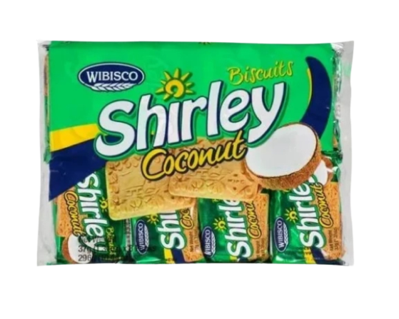 Shirley Coconut Snack Pack Biscuits 8x37g