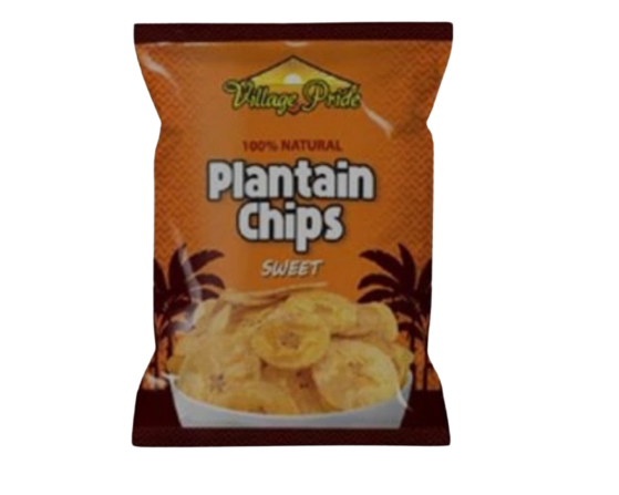 Village Pride Sweet Plantain Chips 75g